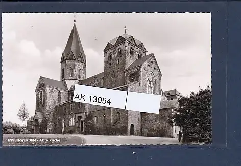 [Ansichtskarte] AK Essen Werden Abteikirche 1960. 