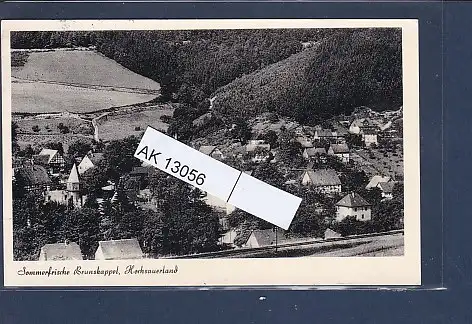 [Ansichtskarte] AK Sommerfrische Brunskappel Hochsauerland 1952. 