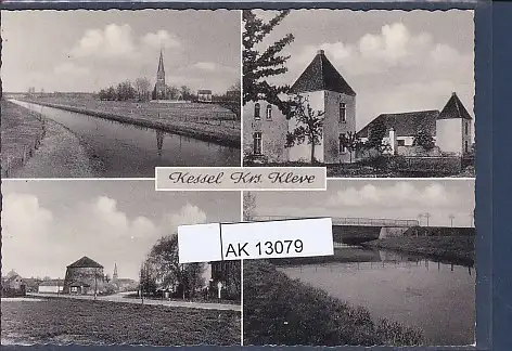 [Ansichtskarte] AK Kessel Krs. Kleve 4.Ansichten 1960. 