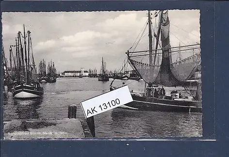 [Ansichtskarte] AK Nordseebad Büsum Neuer Hafen II 1957. 