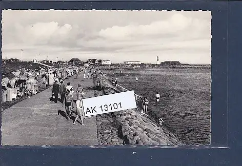 [Ansichtskarte] AK Nordseeheilbad Büsum Badefreuden am Südstrand 1960. 