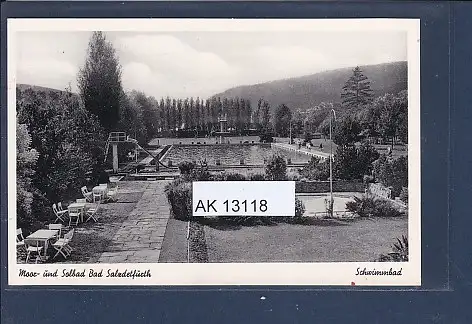 [Ansichtskarte] AK Bad Salzdetfurth Schwimmbad 1960. 