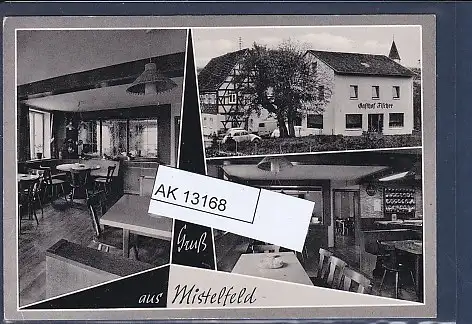 [Ansichtskarte] AK Gruß aus Mistelfeld Gasthof Fischer 3.Ansichten 1977. 