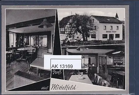 [Ansichtskarte] AK Gruß aus Mistelfeld Gasthof Fischer 3.Ansichten 1977. 