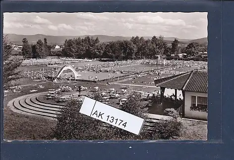 [Ansichtskarte] AK Rastatt i. B. - Schwimmbad 1964. 