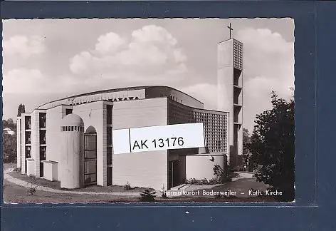 [Ansichtskarte] AK Badenweiler - Kath. Kirche 1970. 