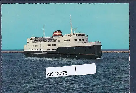 [Ansichtskarte] AK M/S Knudshoved Rodby Faerge - Puttgarden 1970. 