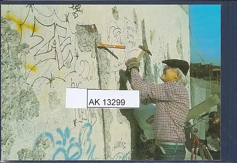 [Ansichtskarte] AK Berlin Mauerspecht 1990. 