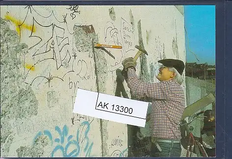 [Ansichtskarte] AK Berlin Mauerspecht 1990. 