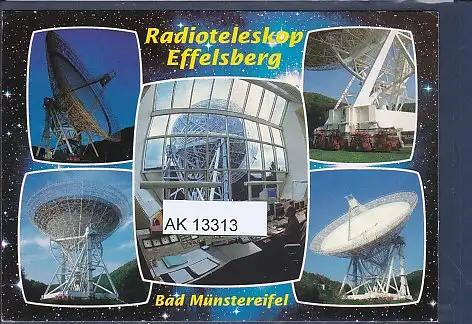 [Ansichtskarte] AK Radioteleskop Effelsberg Bad Münstereifel 5.Ansichten 2009. 