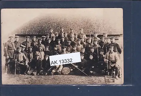 [Ansichtskarte] Photo AK 8.Korp 1.Comp ??? Batt No 102 Zum Andenken an Libau 1915. 