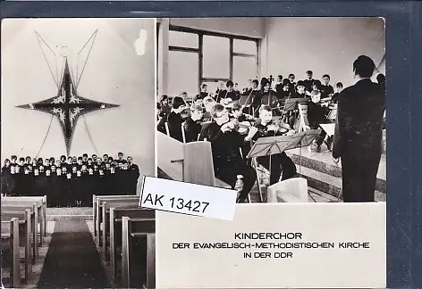 [Ansichtskarte] AK Kinderchor Der Evangelisch Methodistischen Kirche in der DDR 1971. 