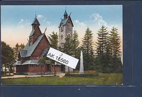 [Ansichtskarte] AK Riesengebirge Kirche Wang 874 m.ü.M. 1920. 