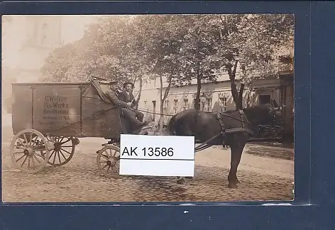 [Ansichtskarte] AK C. Walter Eis Werke Klein Glienicke Wannseestr. 5 1903. 