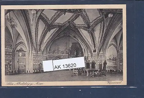 [Ansichtskarte] AK Schloss Albrechtsburg zu Meissen Wappensaal 1930. 