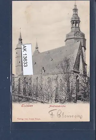 [Ansichtskarte] AK Eisleben Andreaskirche 1906. 