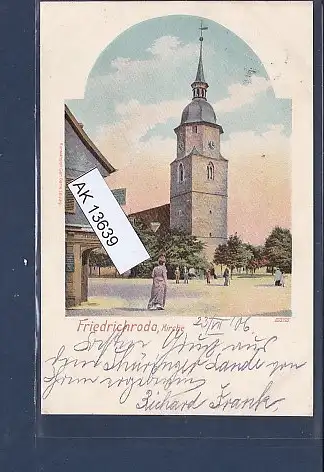 [Ansichtskarte] AK Friedrichroda Kirche 1906. 