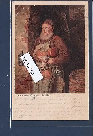 [Ansichtskarte] AK Grützner: Klosterschäffler 1900. 