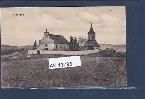 [Ansichtskarte] AK Libusin 1920. 