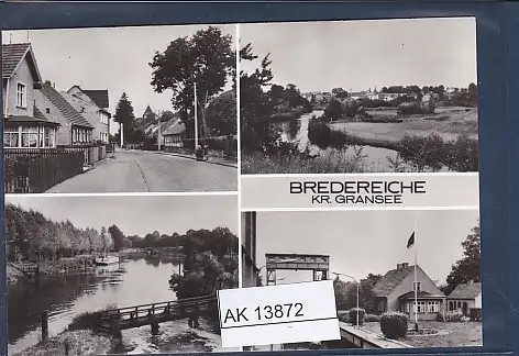 [Ansichtskarte] AK Bredereiche Kr. Gransee 4.Ansichten 1985. 