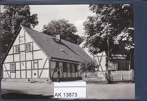 [Ansichtskarte] AK Neuglobsow Theodor Fontane Haus Gaststätte 1979. 