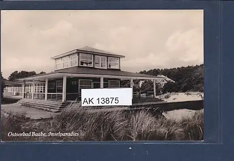 [Ansichtskarte] AK Ostseebad Baabe Inselparadies 1958. 