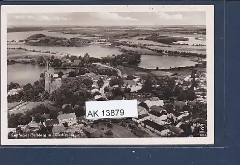 [Ansichtskarte] AK Luftkurort Feldberg in Mecklenburg Fliegeraufnahme 1940. 