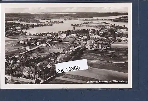 [Ansichtskarte] AK Luftkurort Feldberg in Mecklenburg Fliegeraufnahme 1940. 