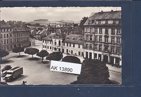 [Ansichtskarte] AK Löbau i. Sa. Stalinplatz 1957. 