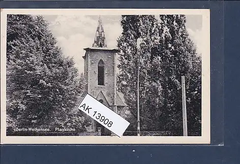 [Ansichtskarte] AK Berlin - Weißensee Pfarrkirche 1967. 