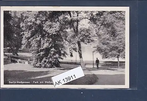 [Ansichtskarte] AK Berlin - Weißensee Park am Weißen See 1964. 