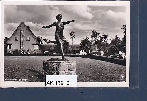 [Ansichtskarte] AK Strandbad Wannsee 1940. 