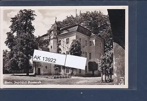 [Ansichtskarte] AK Berlin Jagdschloß Grunewald 1960. 