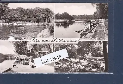 [Ansichtskarte] AK Gaststätte Kohlhasenbrück Berlin Wannsee 4.Ansichten 1960. 