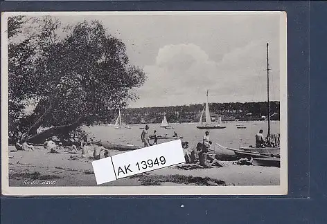 [Ansichtskarte] AK An der Havel 1947. 
