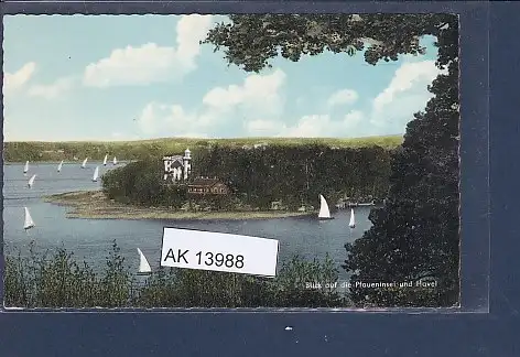 [Ansichtskarte] AK Blick auf die Pfaueninsel und Havel 1960. 