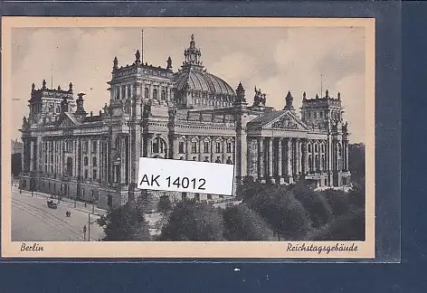 [Ansichtskarte] AK Berlin Reichstagsgebäude 1940. 
