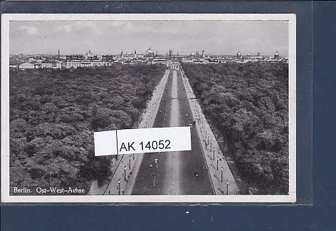 [Ansichtskarte] AK Berlin Ost West Achse 1940. 