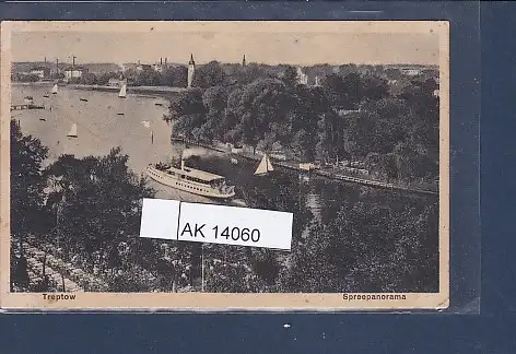 [Ansichtskarte] AK Treptow Spreepanorama 1930. 