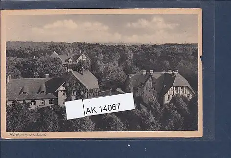 [Ansichtskarte] AK Ev. Johannisstift Berlin Spandau Schönwalder Allee Blick von der Kirche 1940. 