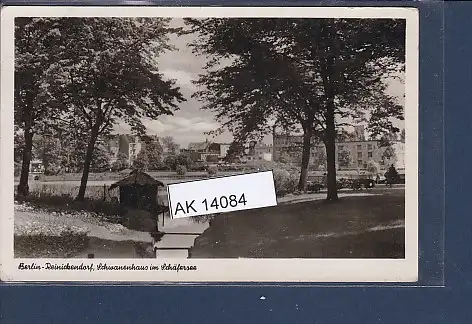 [Ansichtskarte] AK Berlin Reinickendorf Schwanenhaus im Schäfersee 1956. 