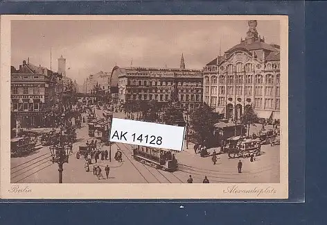 [Ansichtskarte] AK Berlin Alexanderplatz 1930. 