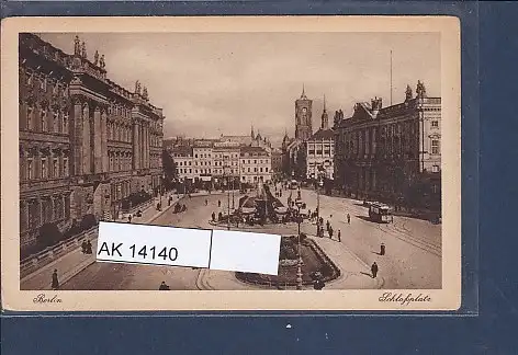 [Ansichtskarte] AK Berlin Schloßplatz 1920. 