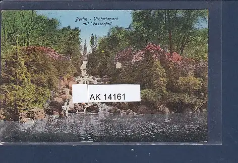 [Ansichtskarte] AK Berlin - Viktoriapark mit Wasserfall 1920. 