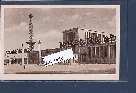 [Ansichtskarte] AK Berlin - Ausstellungshallen und Funkturm 1940. 