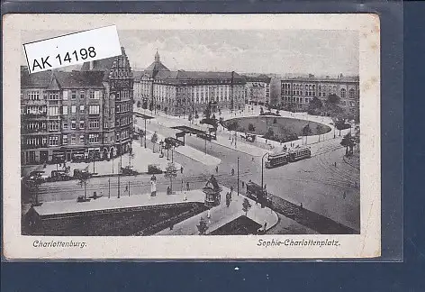 [Ansichtskarte] AK Charlottenburg Sophie - Charlottenplatz 1920. 