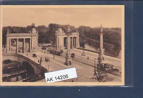 [Ansichtskarte] AK Berlin - Charlottenburger Brücke 1915. 