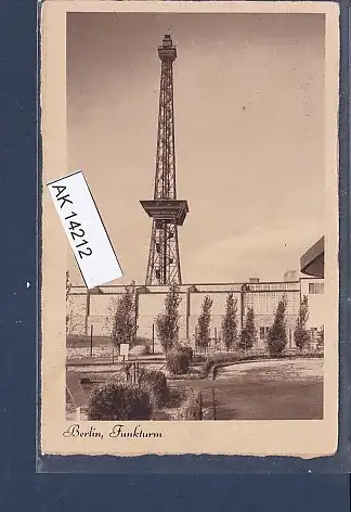 [Ansichtskarte] AK Berlin Funkturm 1950. 