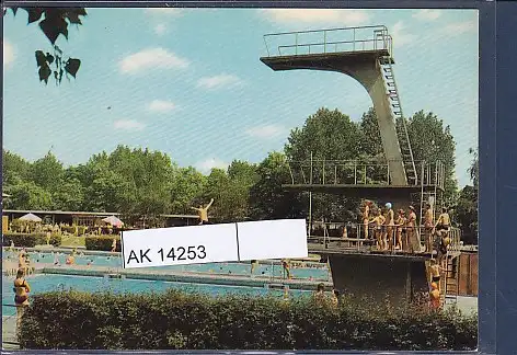 [Ansichtskarte] AK Kasino Sommerbad Wilmersdorf Berlin Forckenbeckstraße 1970. 