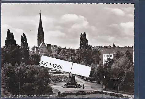 [Ansichtskarte] AK Berlin Friedenau Friedrich Wilhelm Platz 1960. 